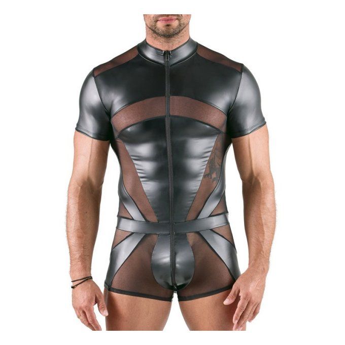 Combinaison courte avec Zip Spidella Noire