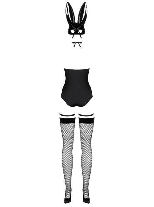 Bunny Costume 4 pcs - Noir