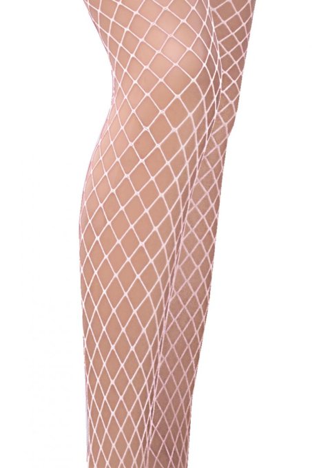 TI019 Collants R�sille - Blanc