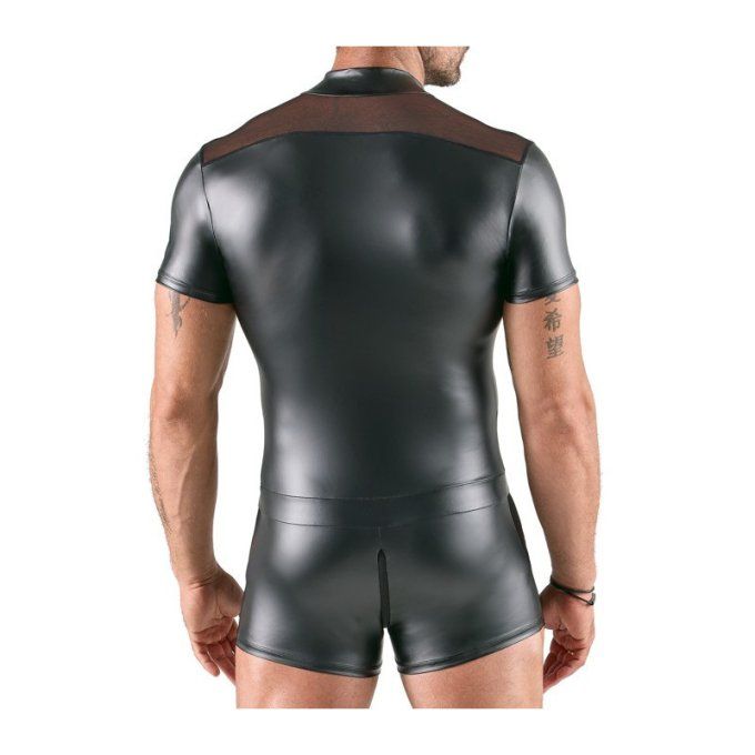 Combinaison courte avec Zip Spidella Noire