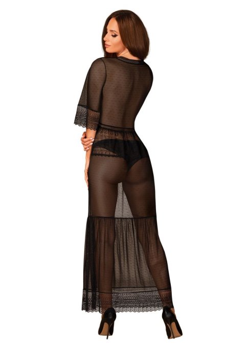 Estiqua peignoir noir