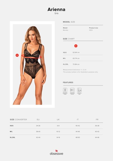 Arienna soutien-gorge noir