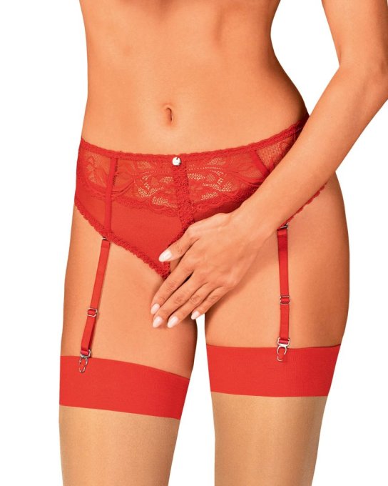 Dagmarie Culotte jarreti�re Rouge
