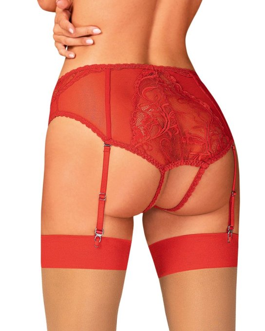 Dagmarie Culotte jarreti�re Rouge