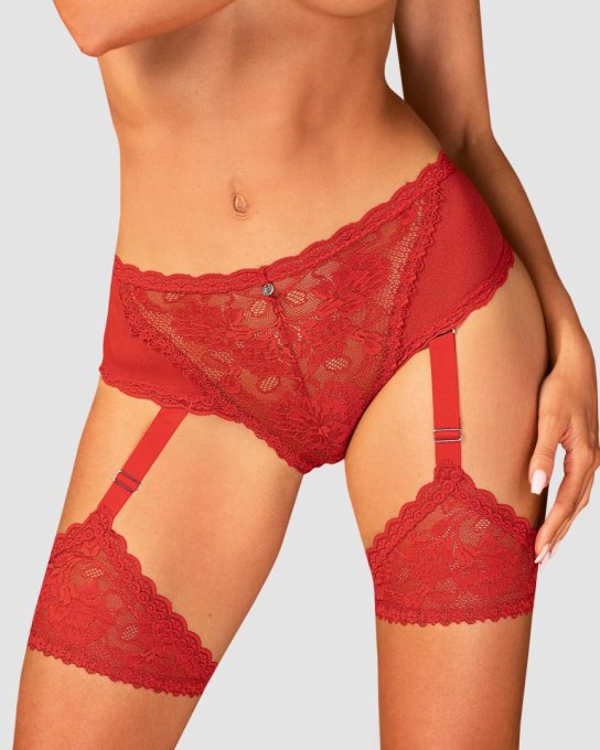 Belovya Culotte jarreti�re Rouge
