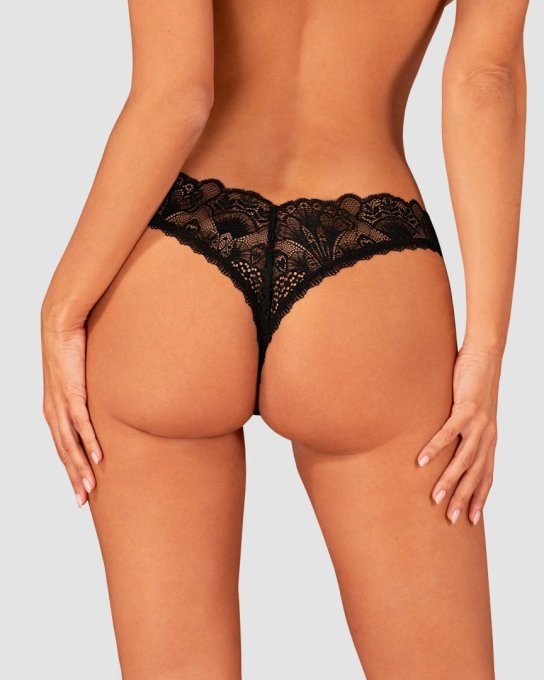 Donna Dream string ouvert - Noir