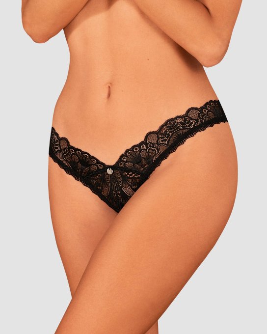 Donna Dream string ouvert - Noir