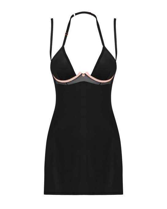 Selinne nuisette et String - Noire