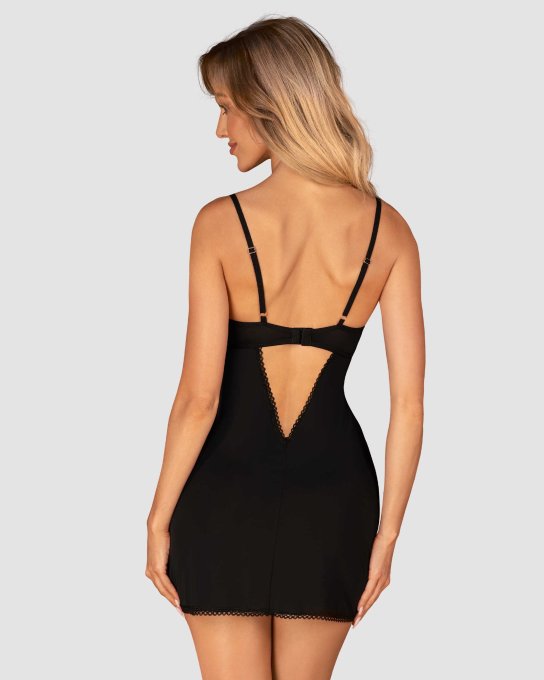 Rosenty nuisette et string - Noire