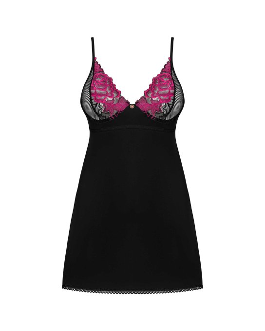 Rosenty nuisette et string - Noire