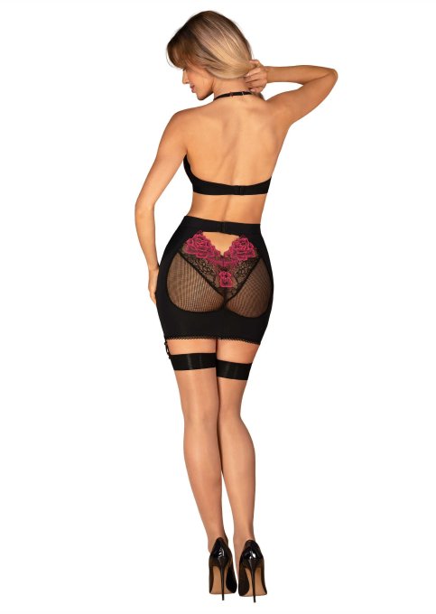 Rosenty ensemble Top et Jupe - Noir