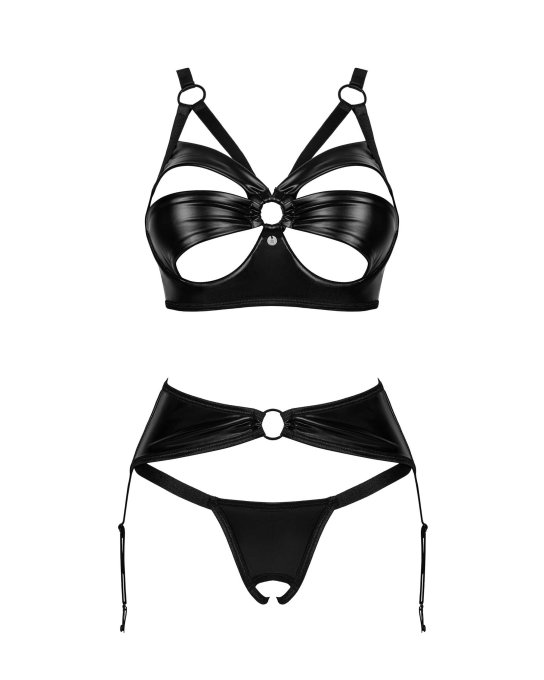 Armares ensemble 3 pi�ces ouvert - Noir