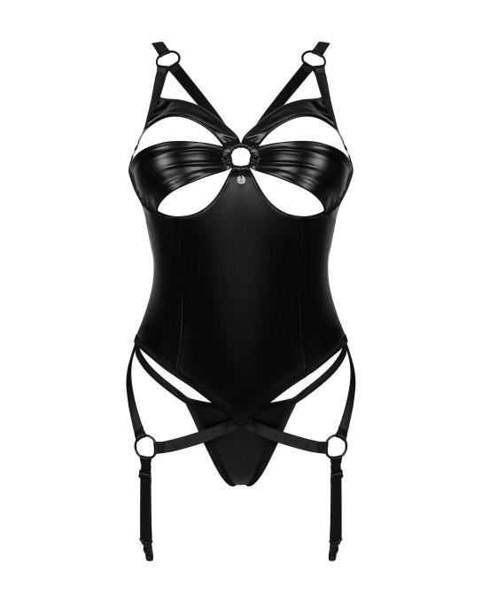 Armares gu�pi�re et string - Noir