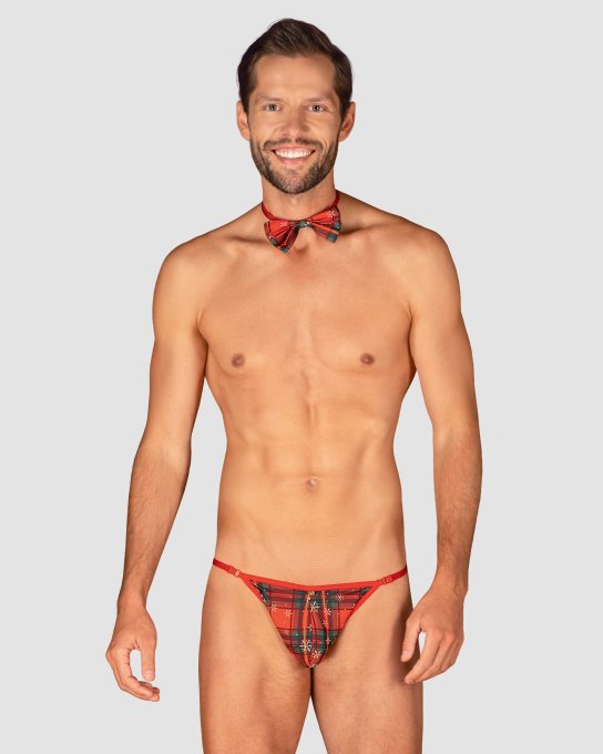 Mr Merrilo - String et n?ud papillon Rouge