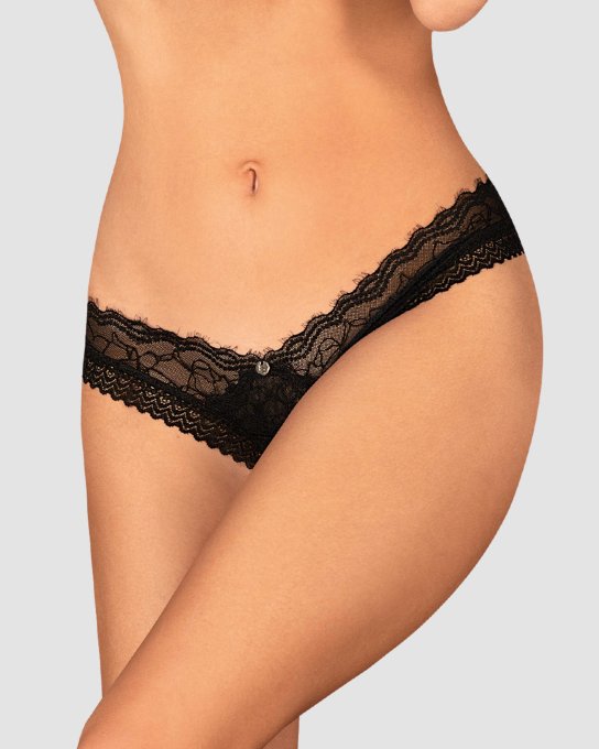 Medilla string ouvert - Noir