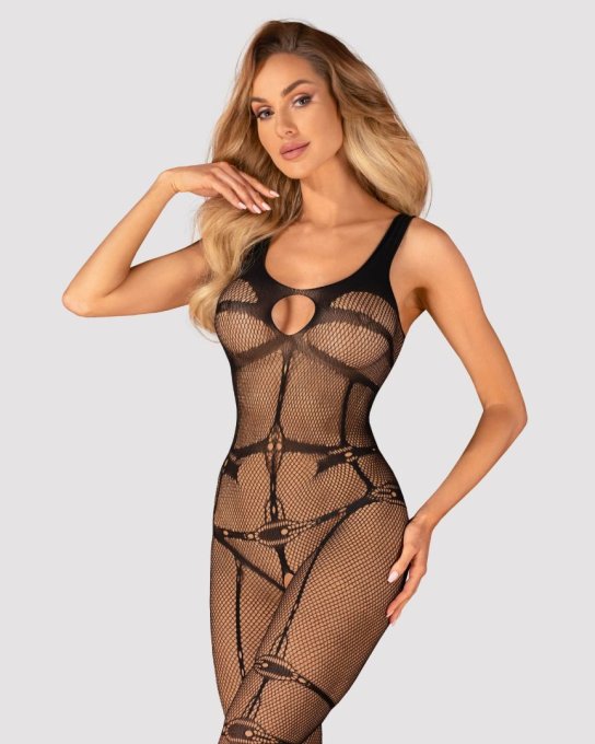 N123 Bodystocking - Noir