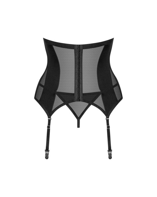 Chic Amoria corset et string - Noir