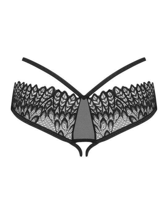 Donarella culotte ouverte - Noire NP