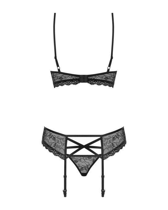 818-SEG-1 Ensemble 3 pcs - Noir