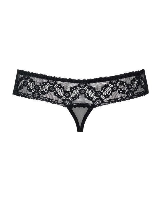 837-THC-1 String ouvert - Noir