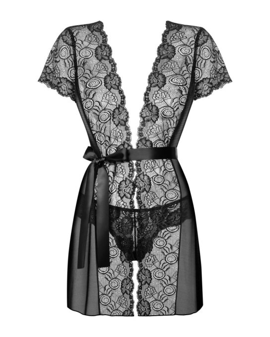 Alluria Peignoir - Noir