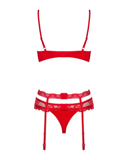 Heartina Ensemble 3 pcs - Rouge