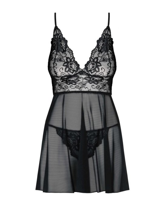Idillia | Imperia Babydoll - Noir