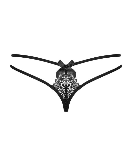 Intensa String Double Lani�re - Noir