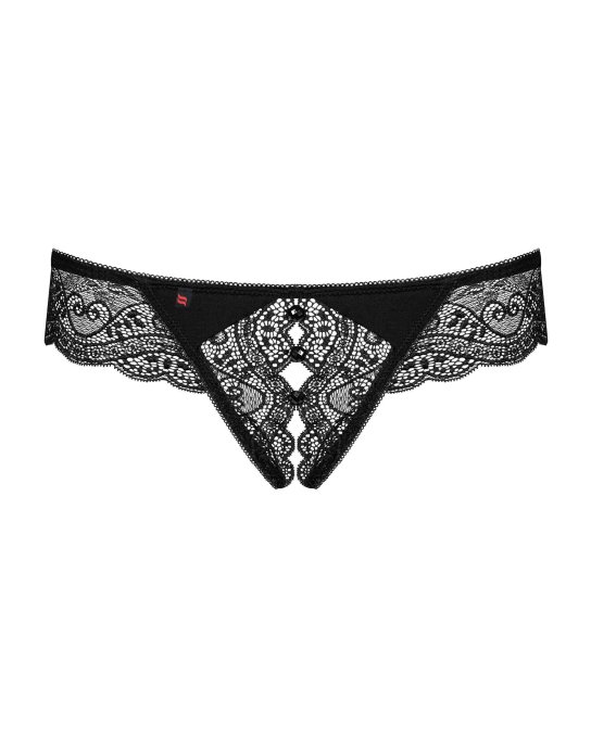 Miamor String ouvert - Noir