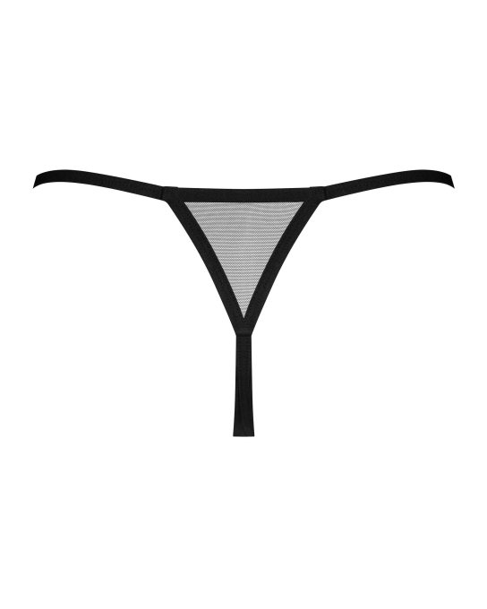 Novenes string ouvert - Noir