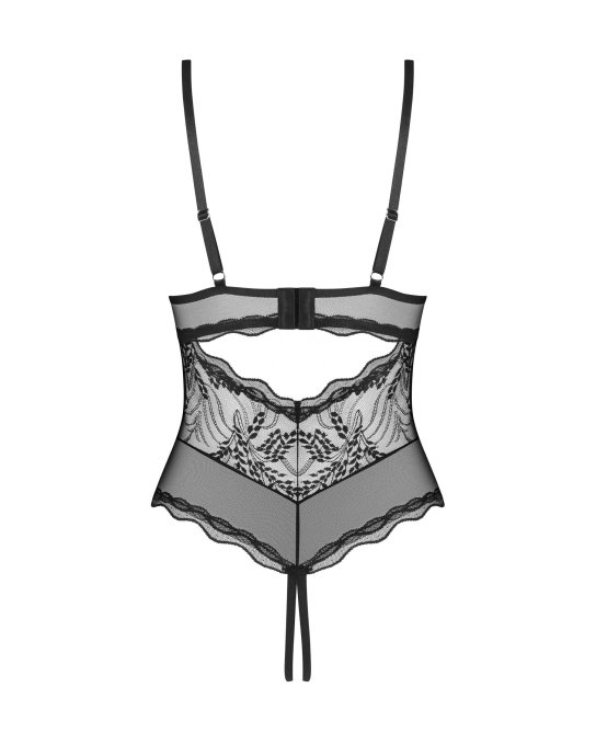 Perisia body ouvert - Noir