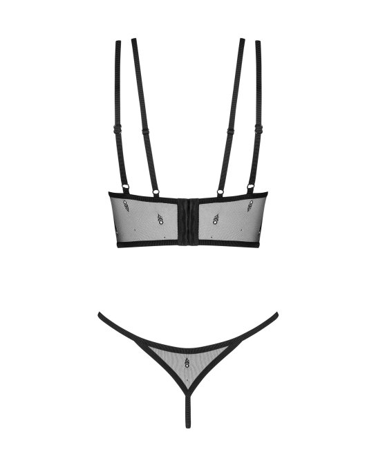 Anniverse special top et string - Noir
