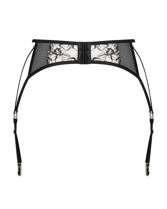 Vila blanes porte-jarretelles - Noir