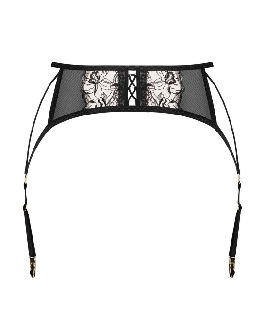 Vila blanes porte-jarretelles - Noir