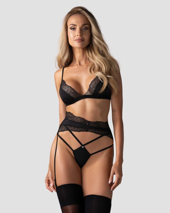 Lobellis ensemble 3 pi�ces - Noir