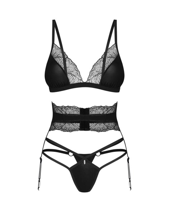 Lobellis ensemble 3 pi�ces - Noir