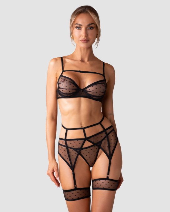 Nuites ensemble 3 pi�ces - Noir