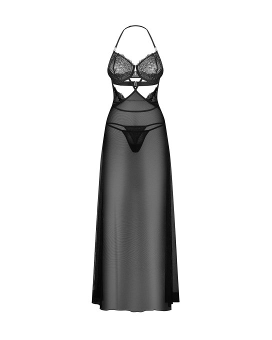 Iliosa nuisette et string - Noirs