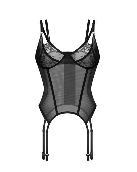 Arrowel corset - Noir