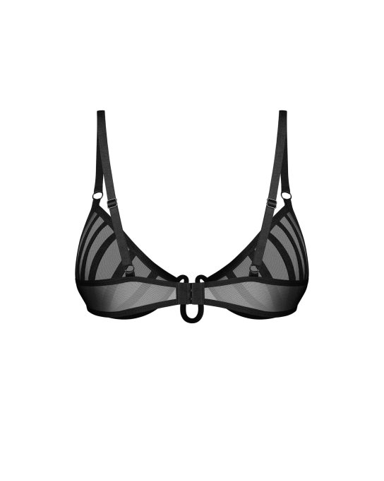 Aurorium demi-soutien-gorge noir