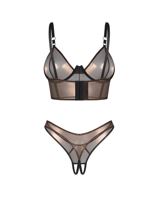 Soranna top et string ouvert