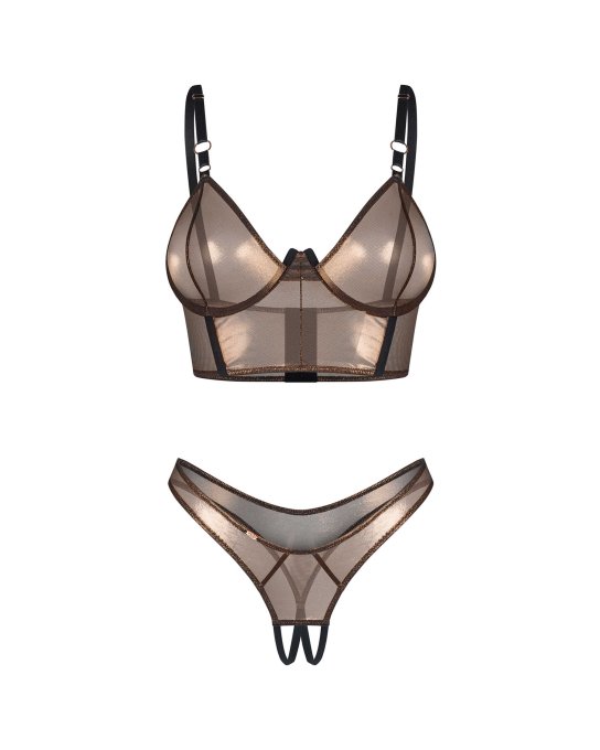 Soranna top et string ouvert