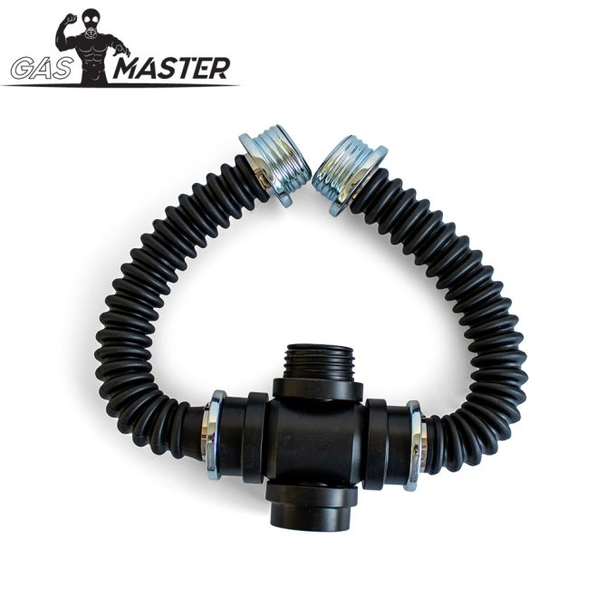 Adaptateur Cross pour masque à gaz 40mm