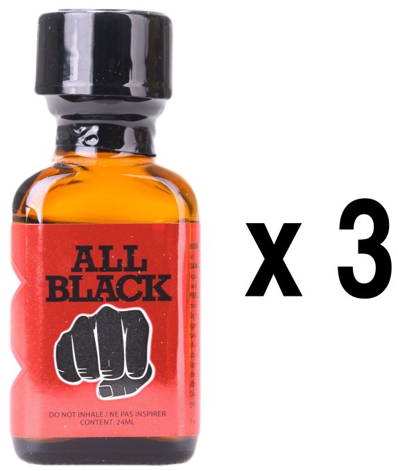 ALL BLACK 24ml x3