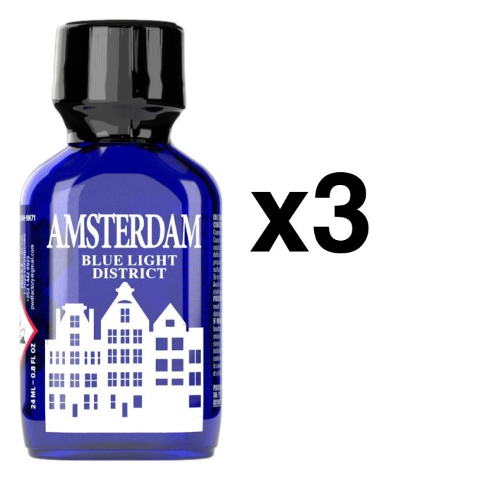 Amsterdam Blue Light District 24ml x3