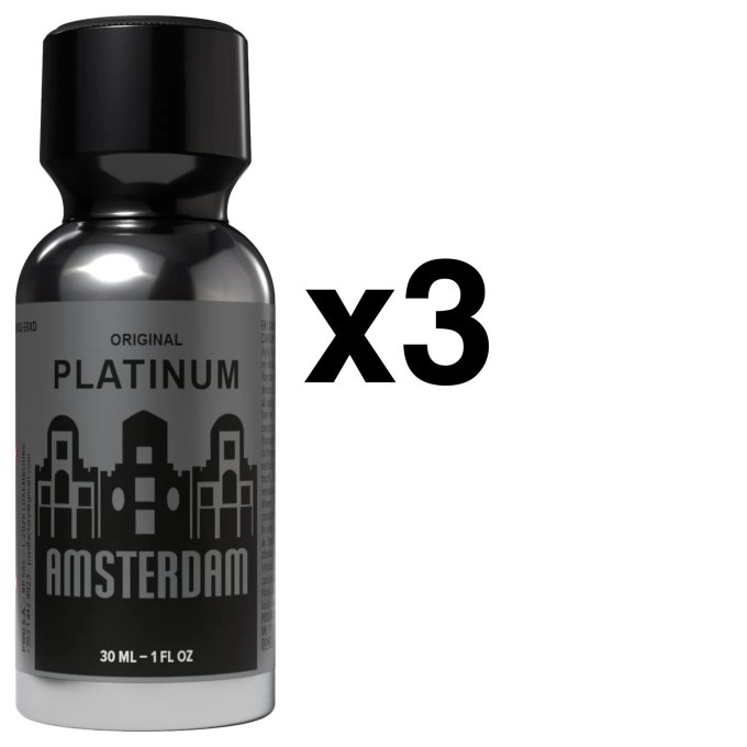 Amsterdam Platinum 30ml x3