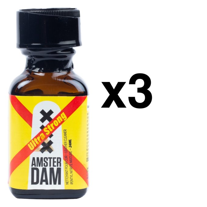 AMSTERDAM ULTRA STRONG 24ml x3