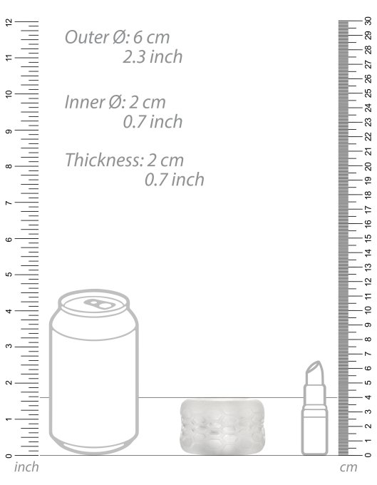 Anneau de masturbation Textured Sonon n°94