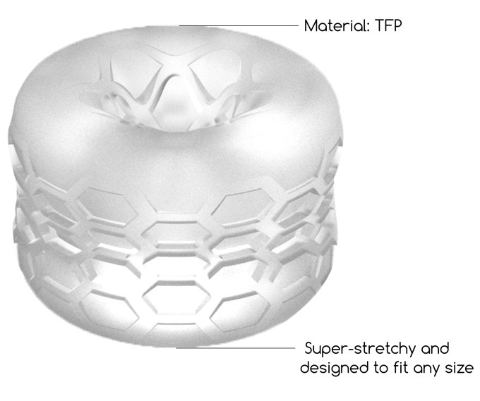 Anneau de masturbation Textured Sonon n°94