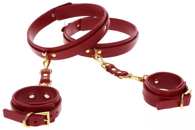 Attaches Cuisses-poignets Taboom Rouge
